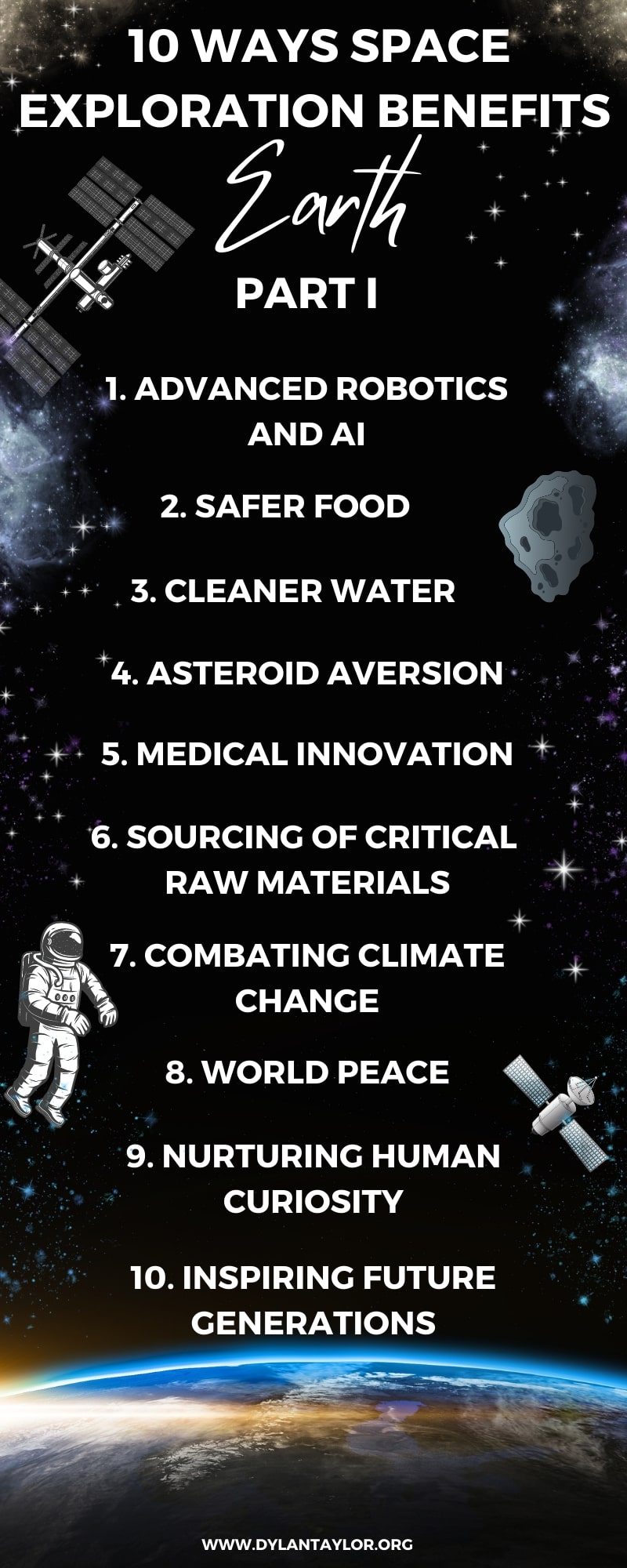 5 pros of space travel